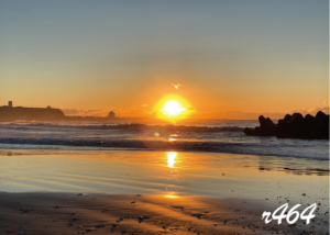 2021年があけました（船尾宗像神社と初日の出)