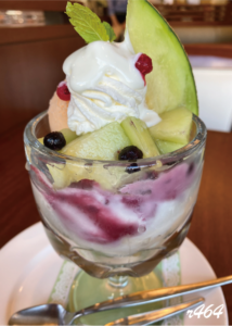 メロンヨーグルトジャーマニー【ロイヤルホスト】